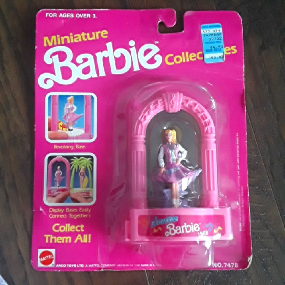 1988 Sensations Miniature Barbie Collectibles